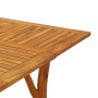 Tavolo da Giardino 85x85x75 cm Legno Massello di Acacia