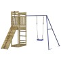 Set da Gioco da Esterno in Legno di Pino Impregnato