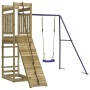 Set da Gioco da Esterno in Legno di Pino Impregnato