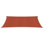 Vela Parasole 160 g/m² Terracotta 4x7 m in HDPE