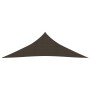 Vela Parasole 160 g/m² Marrone 3,5x3,5x4,9 m in HDPE