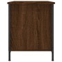 Mobile Porta TV Rovere Marrone 80x40x50 cm in Legno Multistrato