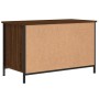 Mobile Porta TV Rovere Marrone 80x40x50 cm in Legno Multistrato