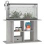 Supporto Acquario 100x40x60 cm Legno Multistrato Grigio Sonoma