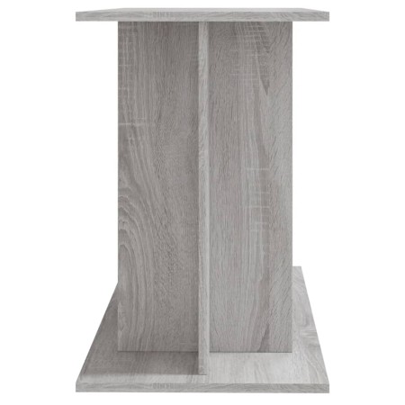 Supporto Acquario 100x40x60 cm Legno Multistrato Grigio Sonoma