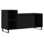 Mobile Porta TV Nero 100x35x55 cm in Legno Multistrato