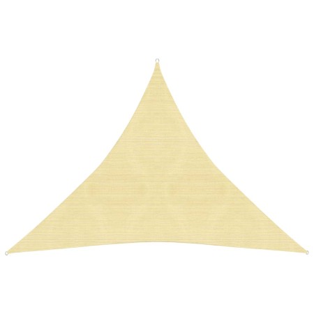 Vela Parasole 160 g/m² Beige 3x3x3 m in HDPE