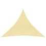 Vela Parasole 160 g/m² Beige 3x3x3 m in HDPE