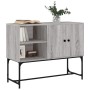 Credenza Grigio Sonoma 100x40x79,5 cm in Legno Multistrato