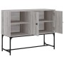 Credenza Grigio Sonoma 100x40x79,5 cm in Legno Multistrato