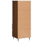 Credenza Rovere Marrone 40x36x110 cm in Legno Multistrato