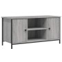 Mobile Porta TV Grigio Sonoma 100x40x50 cm in Legno Multistrato