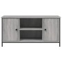 Mobile Porta TV Grigio Sonoma 100x40x50 cm in Legno Multistrato