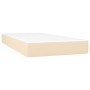 Materasso a Molle Insacchettate Crema 90x190x20 cm in Tessuto