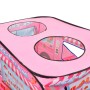 Tenda da Gioco per Bambini Rosa con 250 Palline 70x112x70 cm