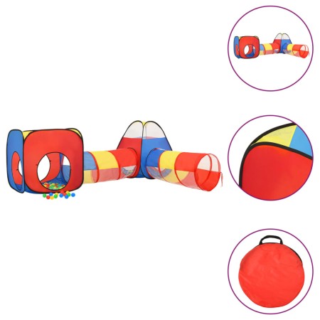 Tenda da Gioco per Bambini Multicolore 190x264x90 cm