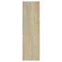 Scaffale a Parete Rovere Sonoma 75x16x55 cm Legno Multistrato