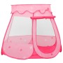 Tenda da Gioco per Bambini Rosa con 250 Palline 102x102x82 cm