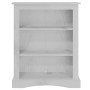 Libreria a 3 Livelli in Pino Corona Range Grigio 81x29x100 cm