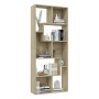 Libreria Rovere Sonoma 67x24x161 cm in Legno Multistrato