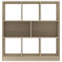 Libreria Rovere Sonoma 97,5x29,5x100 cm in Legno Multistrato