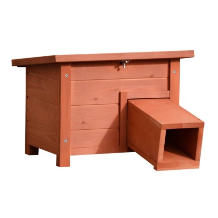 @Pet Casetta per Ricci Legno Marrone