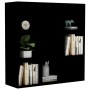 Libreria Nera 98x29x97,5 cm in Legno Multistrato