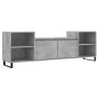 Mobile per TV Grigio Cemento 160x35x55 cm Legno Multistrato