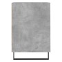 Mobile per TV Grigio Cemento 160x35x55 cm Legno Multistrato