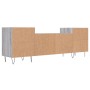 Mobile TV Grigio Sonoma 160x35x55 cm in Legno Multistrato