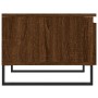 Tavolino da Salotto Rovere Marrone 50x46x35cm Legno Multistrato