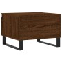 Tavolino da Salotto Rovere Marrone 50x46x35cm Legno Multistrato