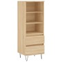 Credenza Rovere Sonoma 40x36x110 cm in Legno Multistrato