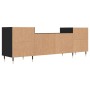 Mobile Porta TV Nero 160x35x55 cm in Legno Multistrato