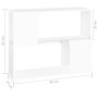 Mobile TV Bianco 80x24x63 cm in Truciolato