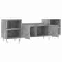 Mobile per TV Grigio Cemento 160x35x55 cm Legno Multistrato