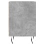 Mobile per TV Grigio Cemento 160x35x55 cm Legno Multistrato