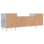 Mobile per TV Grigio Cemento 160x35x55 cm Legno Multistrato