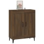 Credenza Rovere Marrone 69,5x34x90 cm in Legno Multistrato