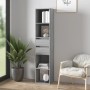 Libreria Grigio Sonoma 36x30x171 cm in Legno Multistrato