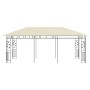 Gazebo con Zanzariera 6x3x2,73 m Crema