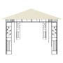 Gazebo con Zanzariera 6x3x2,73 m Crema