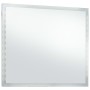 Specchio da Parete a LED per Bagno 60x50 cm