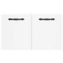Mobile a Parete Bianco 60x36,5x35 cm in Legno Multistrato