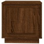 Comodini 2 pz Rovere Marrone 44x35x45 cm in Legno Multistrato