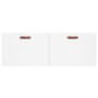 Mobile a Parete Bianco 100x36,5x35 cm in Legno Multistrato