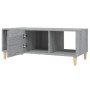 Tavolino da Salotto Grigio Sonoma 102x50x40cm Legno Multistrato