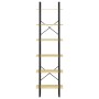 Scaffale Portaoggetti 60x30x210 cm in Legno Massello di Pino