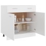 Mobile Inferiore Cassetto Bianco 80x46x81,5cm Legno Multistrato