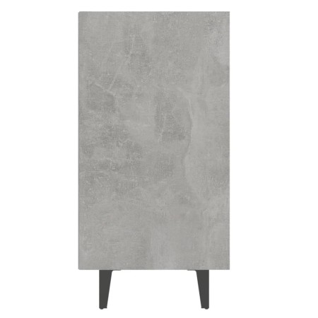 Credenza Grigio Cemento 103,5x35x70 cm in Legno Multistrato